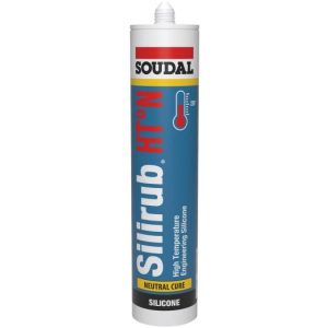 Silirub HT - N - 280ºC Preto 300ml - SOUDAL