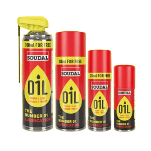 Spray Lubrificante Multiusos - Soudal Oil - SOUDAL