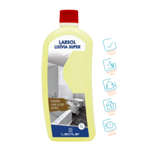 Lixívia Super Larsol 1lt - LACRILAR