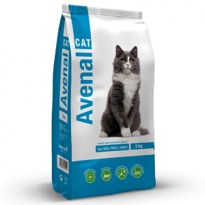 Ração Cat Adulto Peixe 2kg - AVENAL