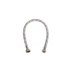 Ligação / Bicha de Aço, Inox FF - 50cm