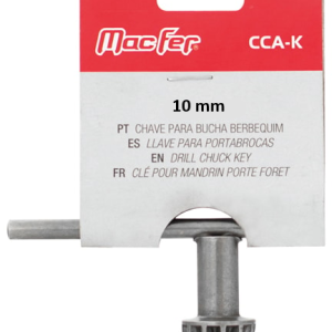 Chave p/ Bucha Berbequim CCA-K 10mm - MACFER