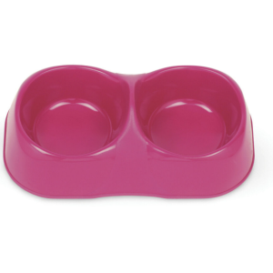 Bebedouro/Comedouro de Plástico Maya Duplo L - 600ml