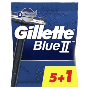 Pack 6 Gillete Blue 2 Platinium