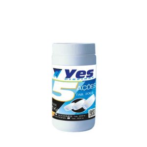 Cloro 5 Ações 1kg - YES PISCINAS