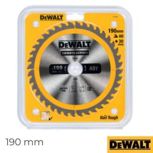 Disco P/Serra Circular 190x30mm 40D DT1945-QZ - DEWALT