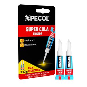 Super Cola Líquida 2x3g - PECOL