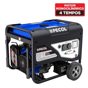 Gerador Monofásico a Gasolina 5000W GM5PROHP - PECOL