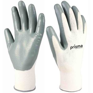 Luva de Nylon/Nitrilo Cinzento - PRISMA